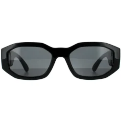Versace Rectangle^Sunglasses VE4361 GB1/87 Black Dark Grey