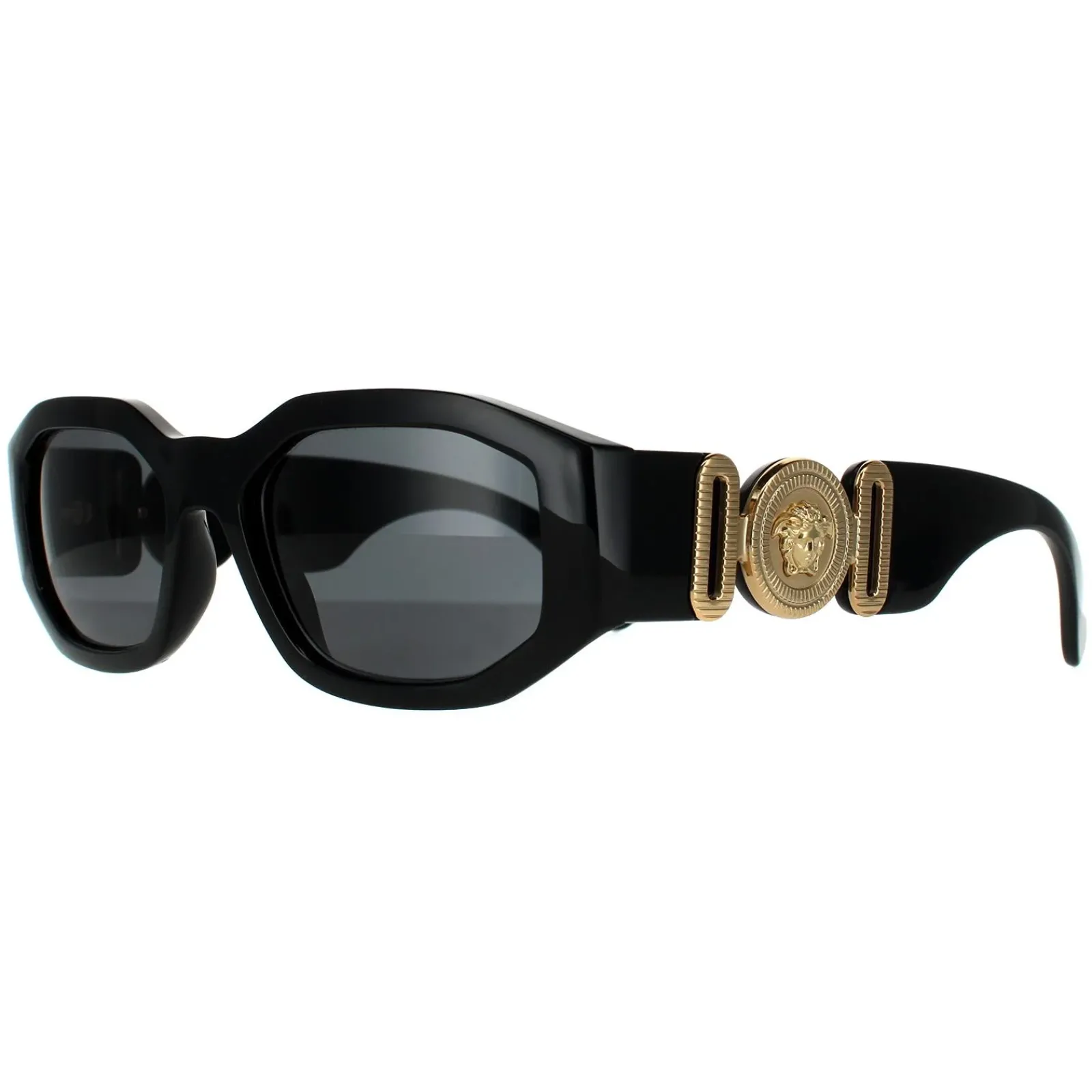 Versace Rectangle^Sunglasses VE4361 GB1/87 Black Dark Grey