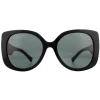 Versace Versace|Square^Sunglasses VE4387 GB1/87 Black Dark Grey