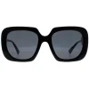 Versace Square|Versace^Sunglasses VE4434 GB1/87 Black Dark Grey