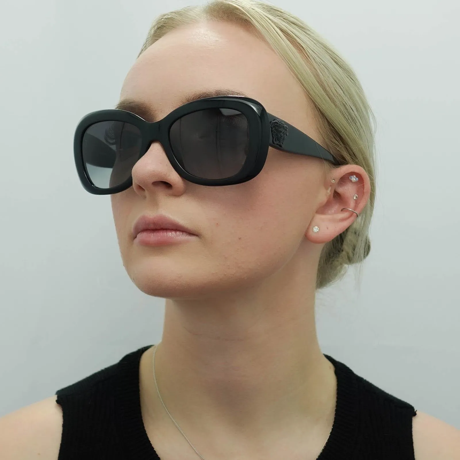 Versace Versace|Butterfly^Sunglasses VE4317 GB1/8G Black Grey Gradient