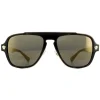 Versace Versace|Aviator^Sunglasses VE2199 12524T Dark Havana Dark Grey Mirror Gold