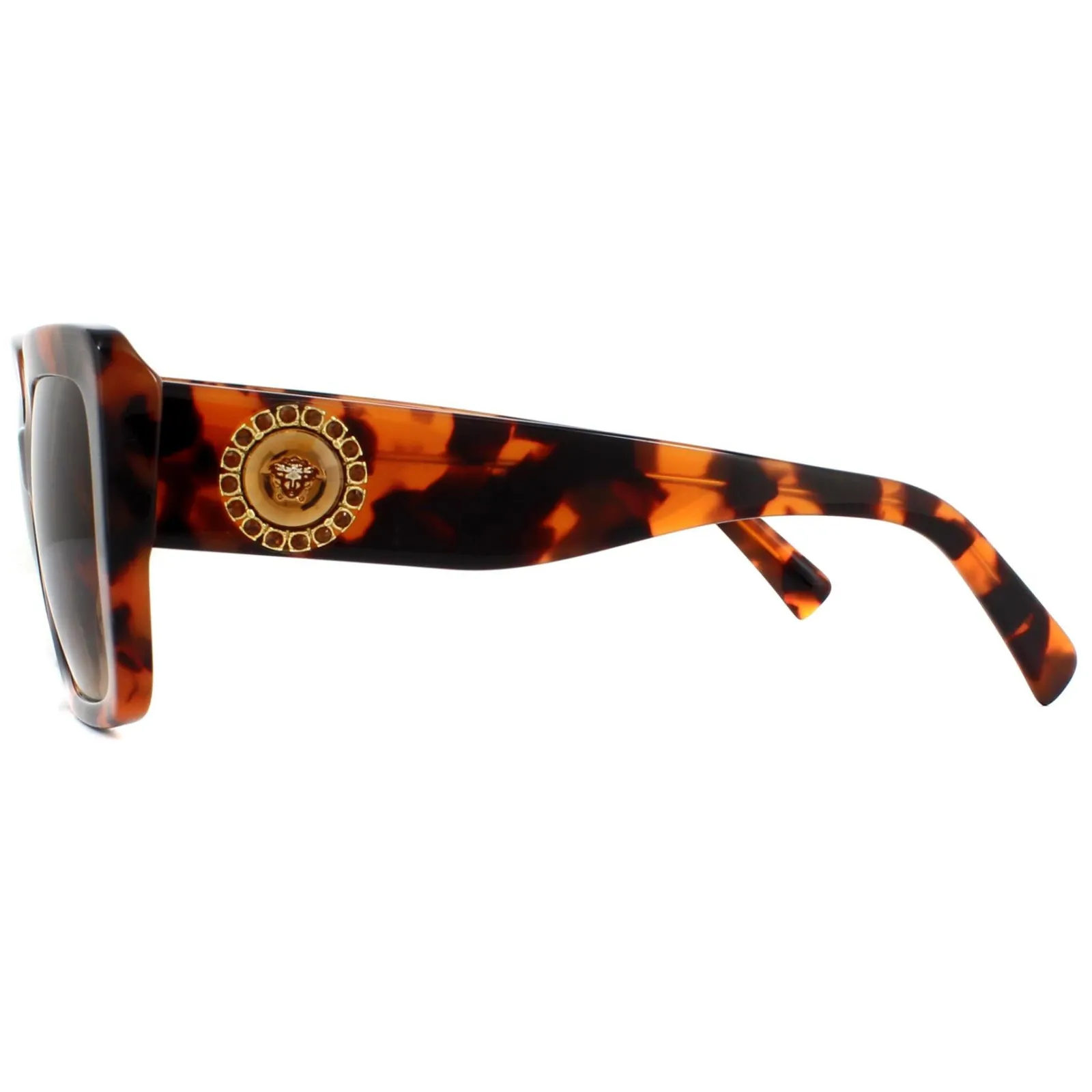 Versace Square|Versace^Sunglasses VE4384B 944/74 Havana Brown Gradient