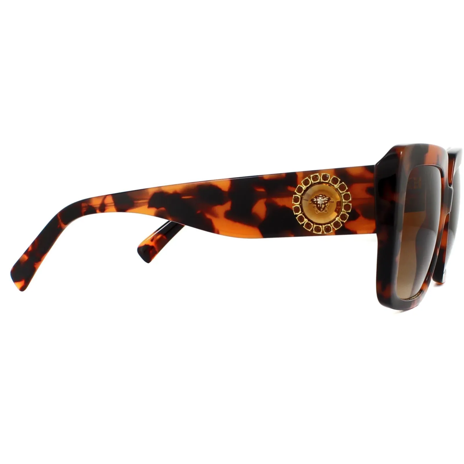 Versace Square|Versace^Sunglasses VE4384B 944/74 Havana Brown Gradient