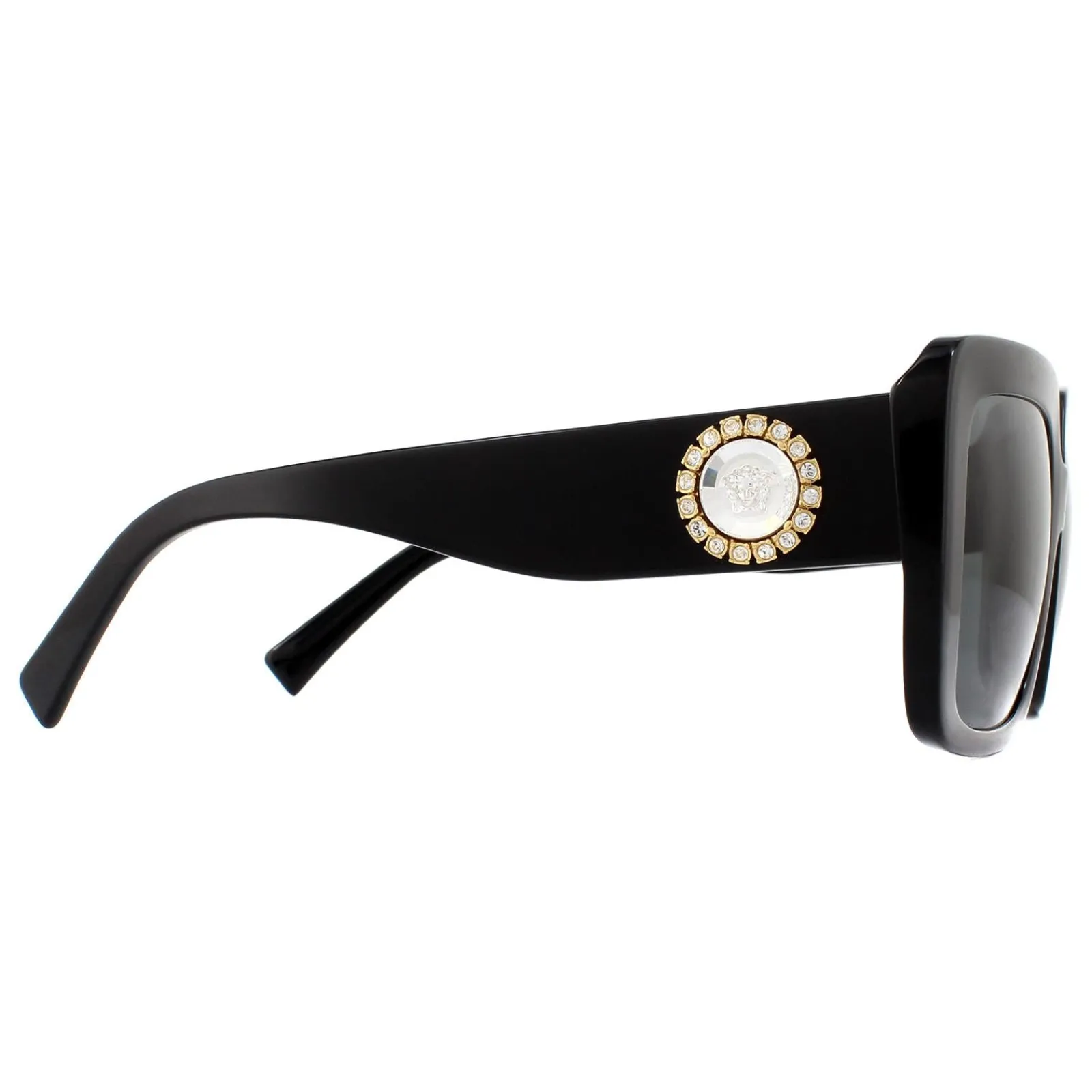 Versace Square|Versace^Sunglasses VE4384B GB1/87 Black Grey