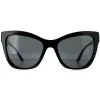 Versace Versace|Cat-Eye^Sunglasses VE4417U 535887 Black Pattern Dark Grey