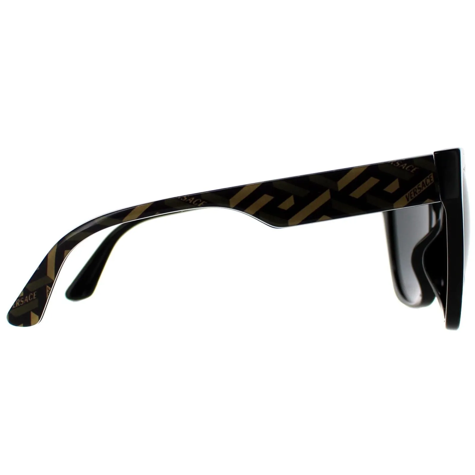 Versace Versace|Cat-Eye^Sunglasses VE4417U 535887 Black Pattern Dark Grey