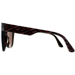 Versace Versace|Cat-Eye^Sunglasses VE4417U 535973 Havana Pattern Dark Brown