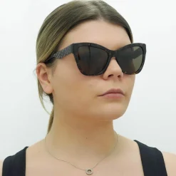 Versace Versace|Cat-Eye^Sunglasses VE4417U 535973 Havana Pattern Dark Brown