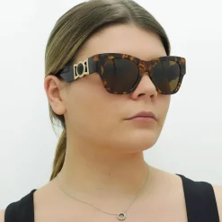 Versace Versace|Cat-Eye^Sunglasses VE4415U 511963 Havana Dark Bronze