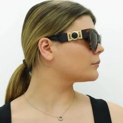 Versace Versace|Cat-Eye^Sunglasses VE4415U 511963 Havana Dark Bronze