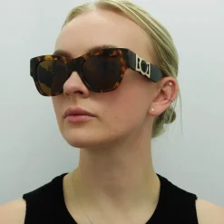 Versace Versace|Cat-Eye^Sunglasses VE4415U 511963 Havana Dark Bronze