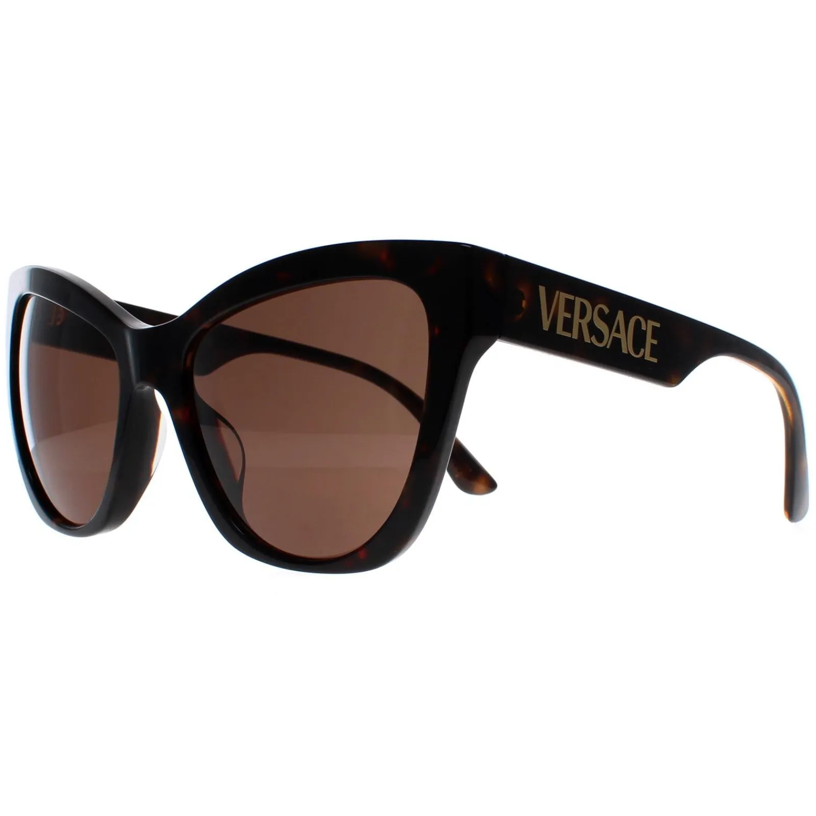 Versace Versace|Cat-Eye^Sunglasses VE4417U 108/73 Havana Dark Brown
