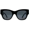 Versace Versace|Cat-Eye^Sunglasses VE4415U GB1/87 Black Dark Grey