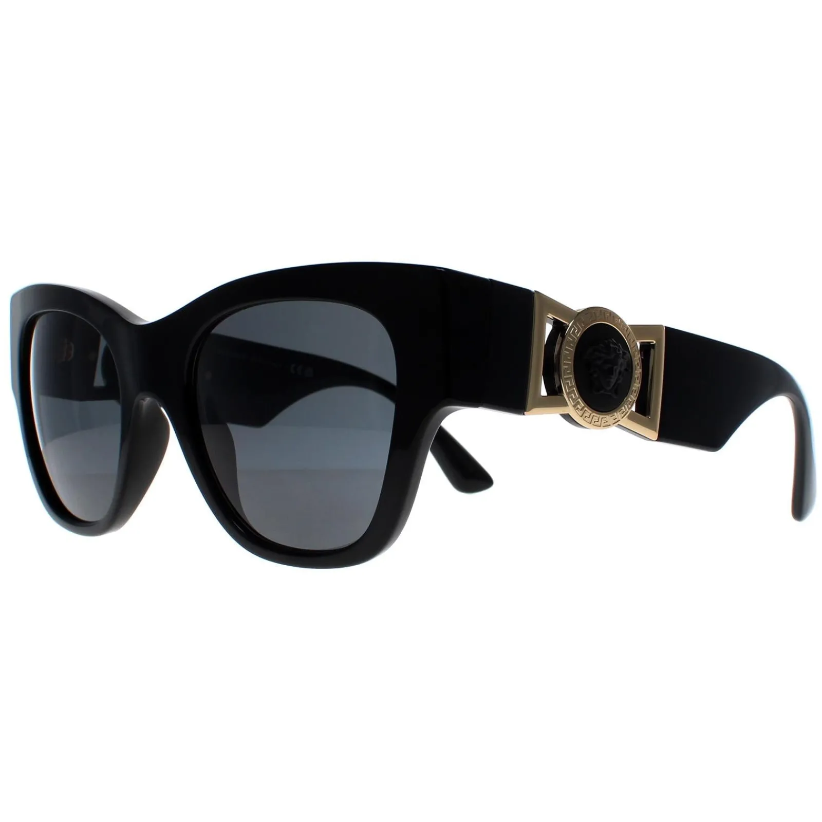 Versace Versace|Cat-Eye^Sunglasses VE4415U GB1/87 Black Dark Grey