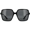 Vogue Square^Sunglasses VO5352S W44/87 Black Dark Grey
