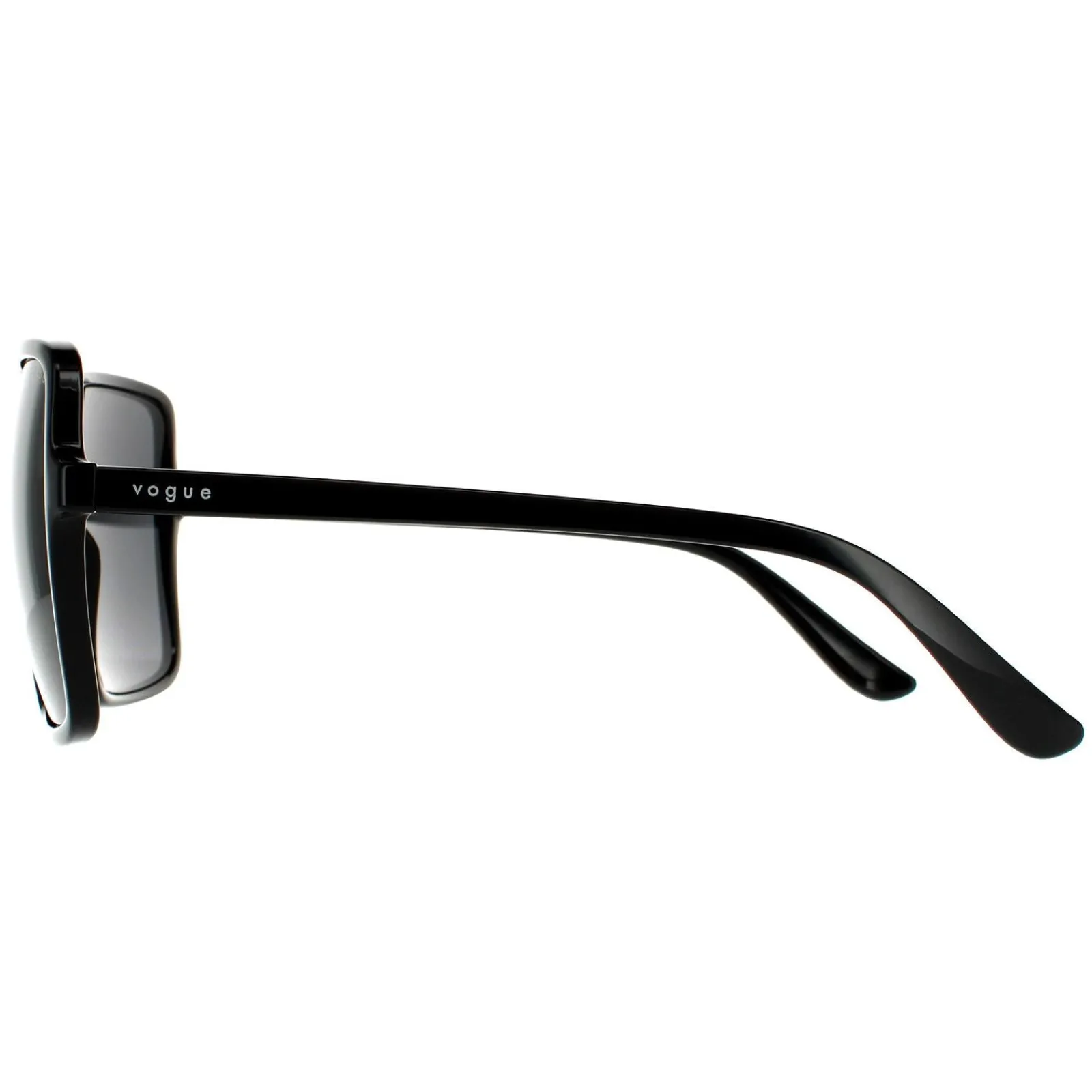 Vogue Square^Sunglasses VO5352S W44/87 Black Dark Grey