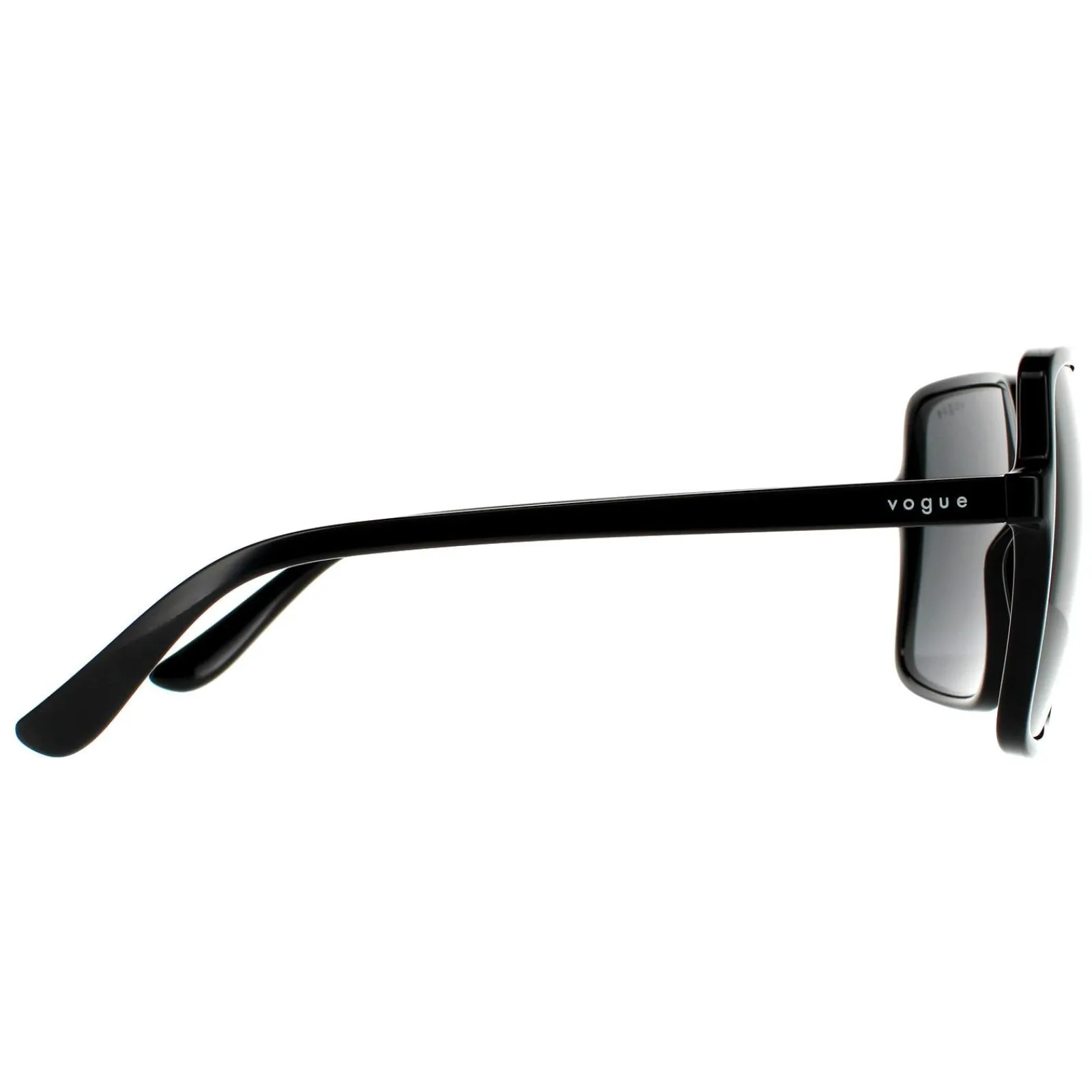 Vogue Square^Sunglasses VO5352S W44/87 Black Dark Grey