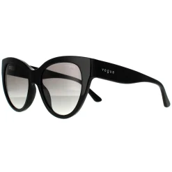 Vogue Cat-Eye^Sunglasses VO5339S W44/11 Black Grey Gradient