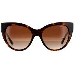 Vogue Cat-Eye^Sunglasses VO5339S W65613 Dark Havana Brown Gradient